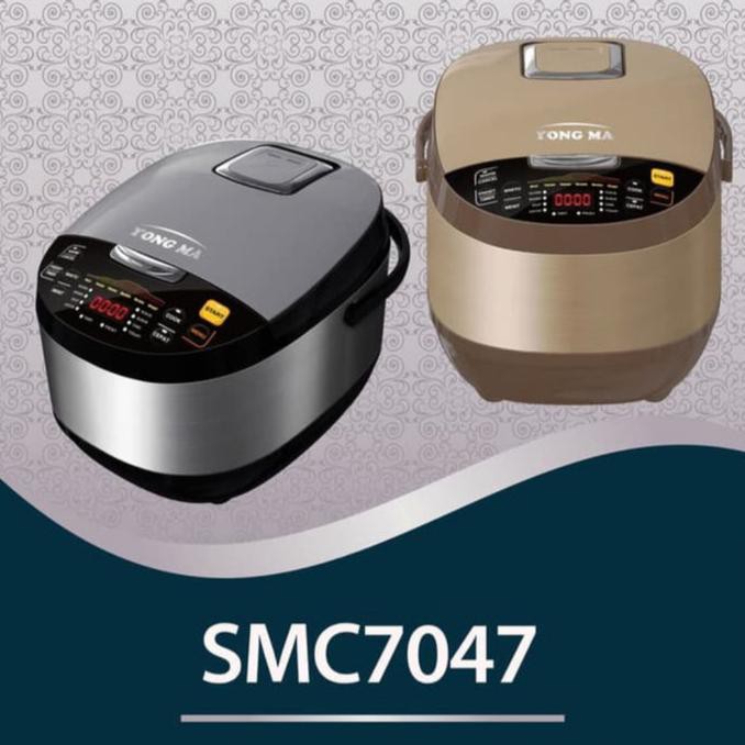 Jual Rice Cooker Yongma SMC 7047 Stainless Garansi Resmi Yongma