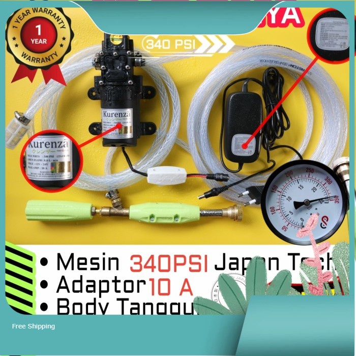 Jual Mesin Power Sprayer Portable Alat Cuci Motor Mobil Steam Shopee