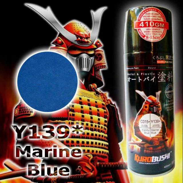 Jual Pilox samurai paint marine blue / y139* | Shopee Indonesia