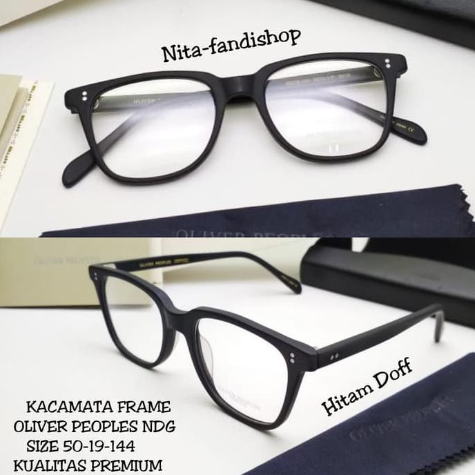 Jual frame pria kacamata oliver peoples NDG kualitas premium