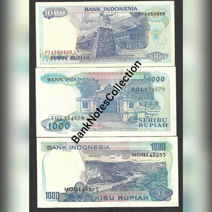 Jual {COD} UANG KUNO 1000 RUPIAH BEDA GENERASI JAMAN KE ZAMAN GRESS UNC ...
