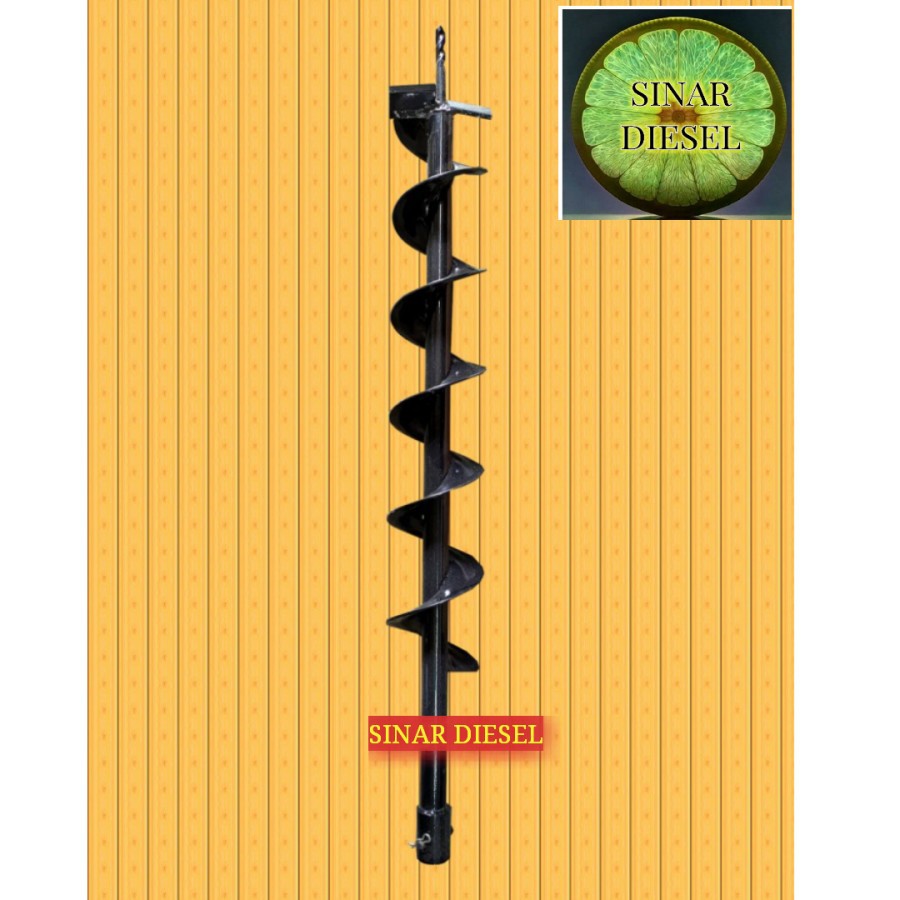 Jual Mata Mesin Earth Auger Bor Tanah 4 Inci (100 mm) | Shopee Indonesia