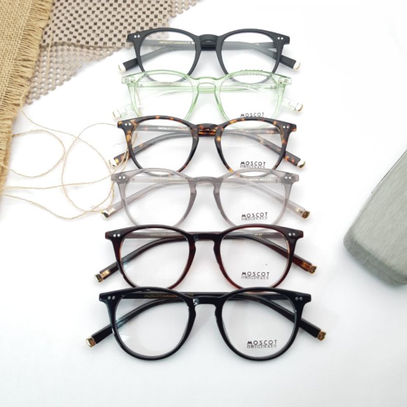 Jual Frame/Kacamata Moscot JARED Size 47.20.143 Paket Lensa Photocromic ...