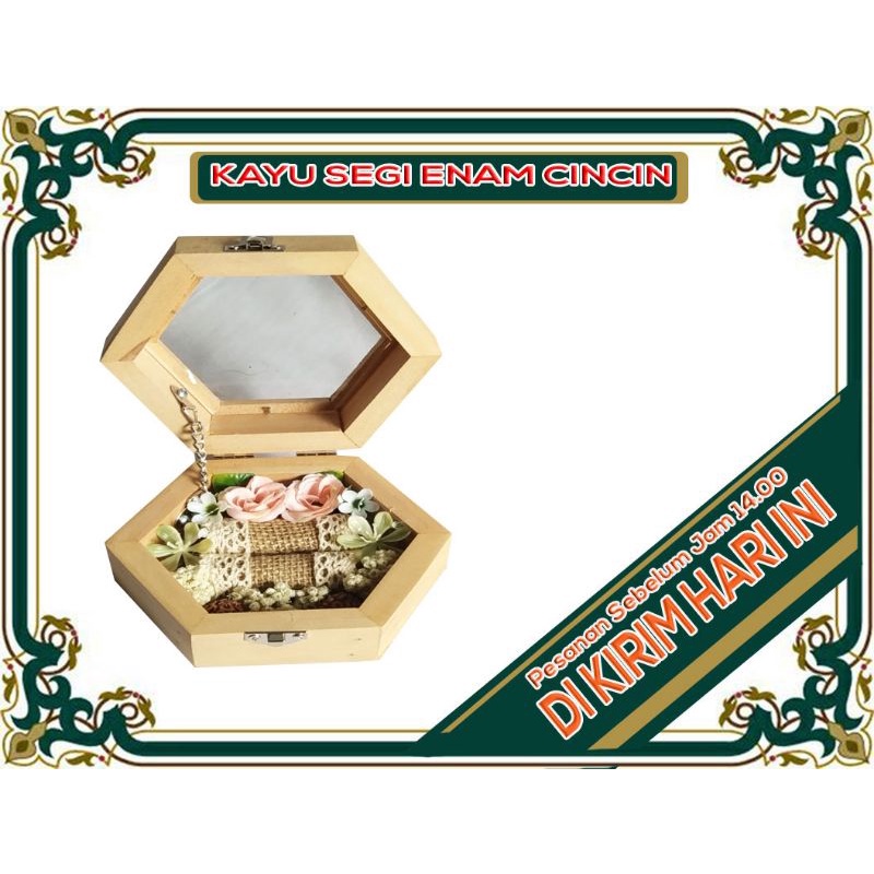 Jual Tempat Cincin Seserahan Tempatcincin Kawin Tempat Cincin Lamaran