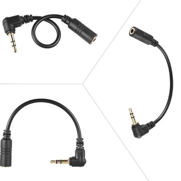 Jual AVPRO Microphone Adapter Cable TRRS to TRS Converter for DSLR PC ...