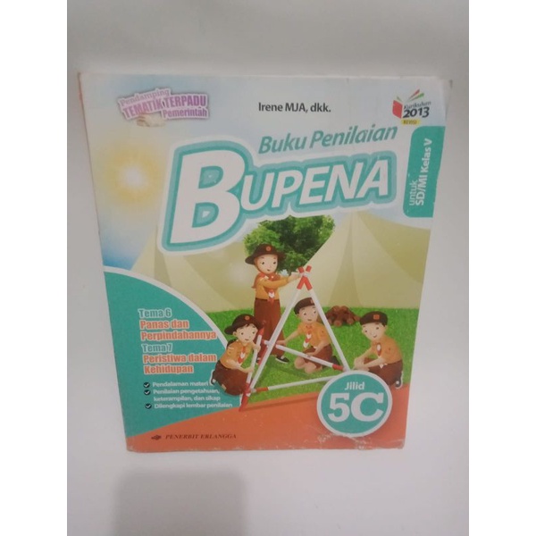 Jual buku penilaian bupena jilid 5c untuk SD kelas 5 kurikulum 2013 ...