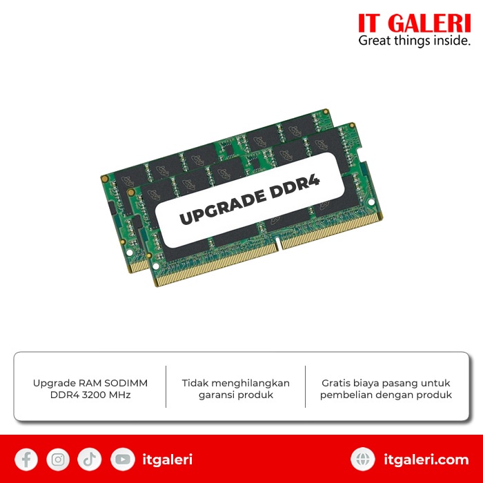 Jual UPGRADE RAM LAPTOP SODIMM DDR4 3200 MHz | Shopee Indonesia