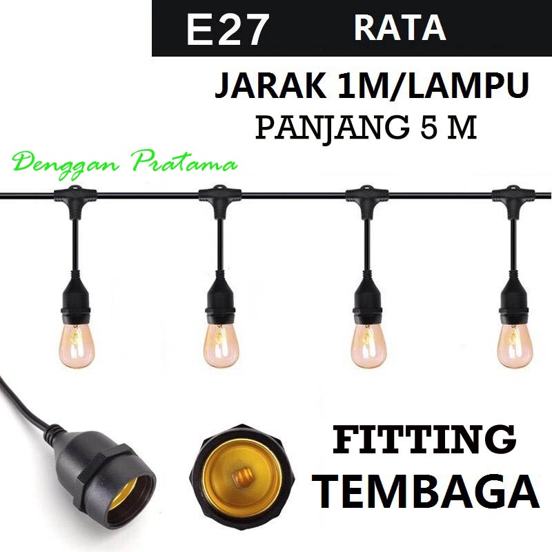 Jual Kabel Fitting Lampu Gantung Cafe M Fitting Shopee Indonesia