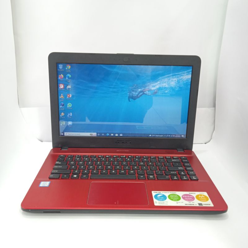 Jual Laptop 2nd Asus X441u Intel Core I3 6006u Ram 4gb Hdd 1tb Red Mulus Shopee Indonesia 8917