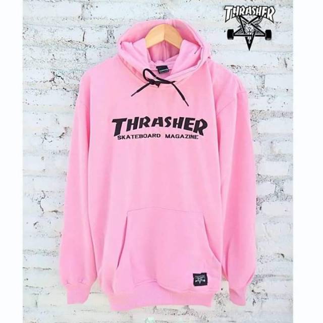 Jaket thrasher pink hotsell