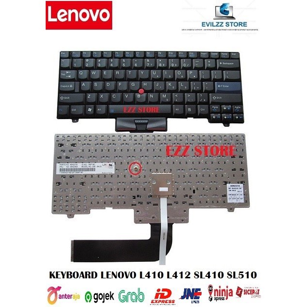 Jual KEYBOARD LENOVO THINKPAD L410 L412 L420 L421 L510 L512 L520 SL410 ...