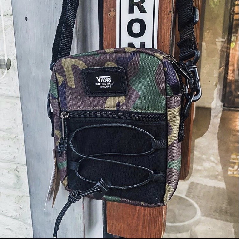 VANS SLING BAG SHOULDER BAG GREEN CAMO ORIGINAL