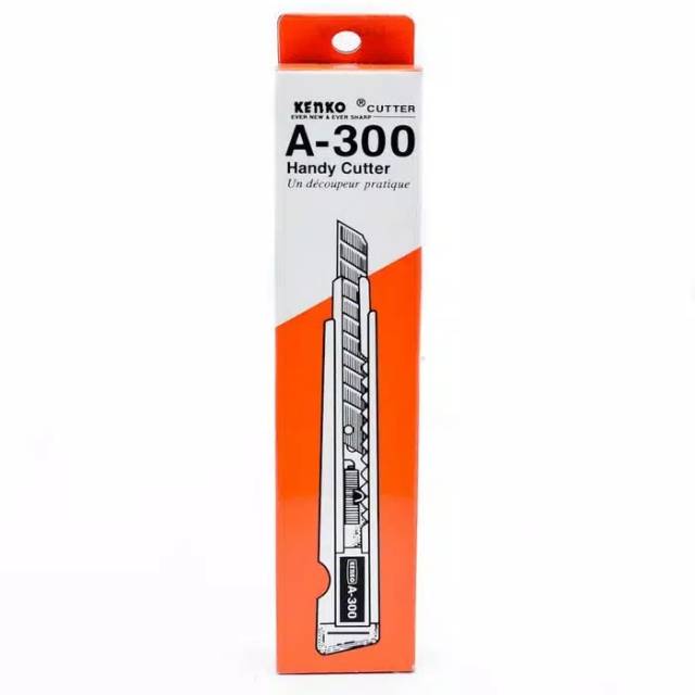 Jual CUTTER KECIL A-300AL KENKO MODEL BARU | Shopee Indonesia
