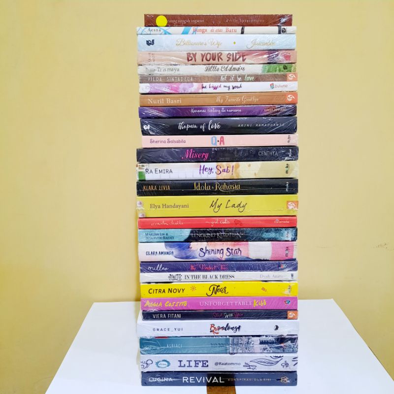 Jual Buku Novel ORIGINAL (baru/new) | Shopee Indonesia