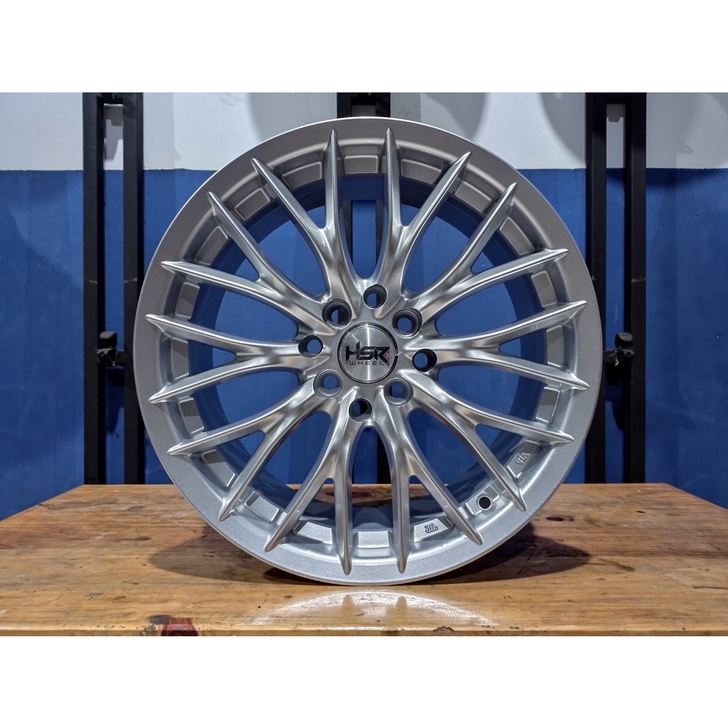 Jual Velg Mobil Motif Akar Ring 16 HSR BRANG R16 Baut 4x100 dan 4x114,3 ...