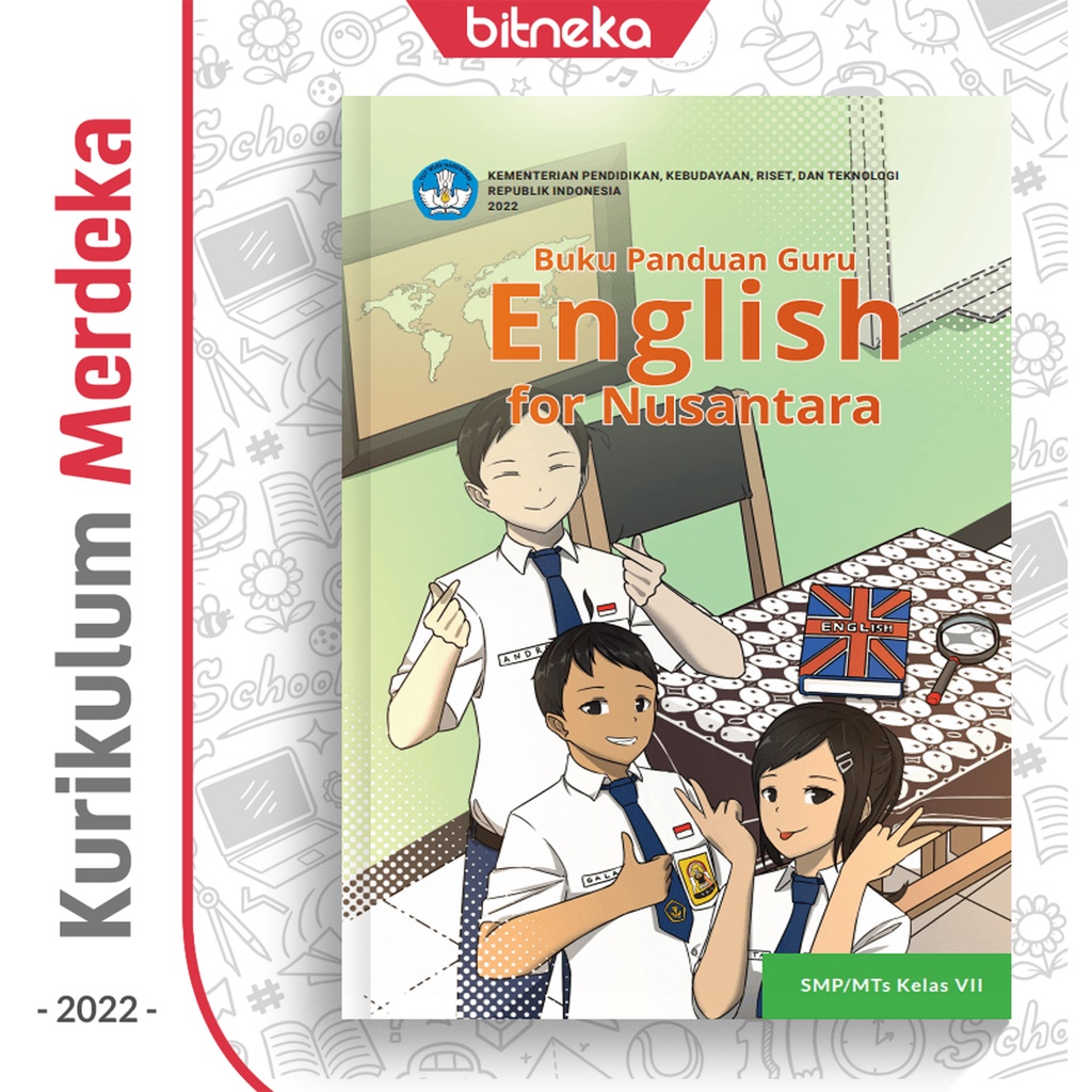 Jual Buku Panduan Guru Bahasa Inggris English for Nusantara untuk SMP