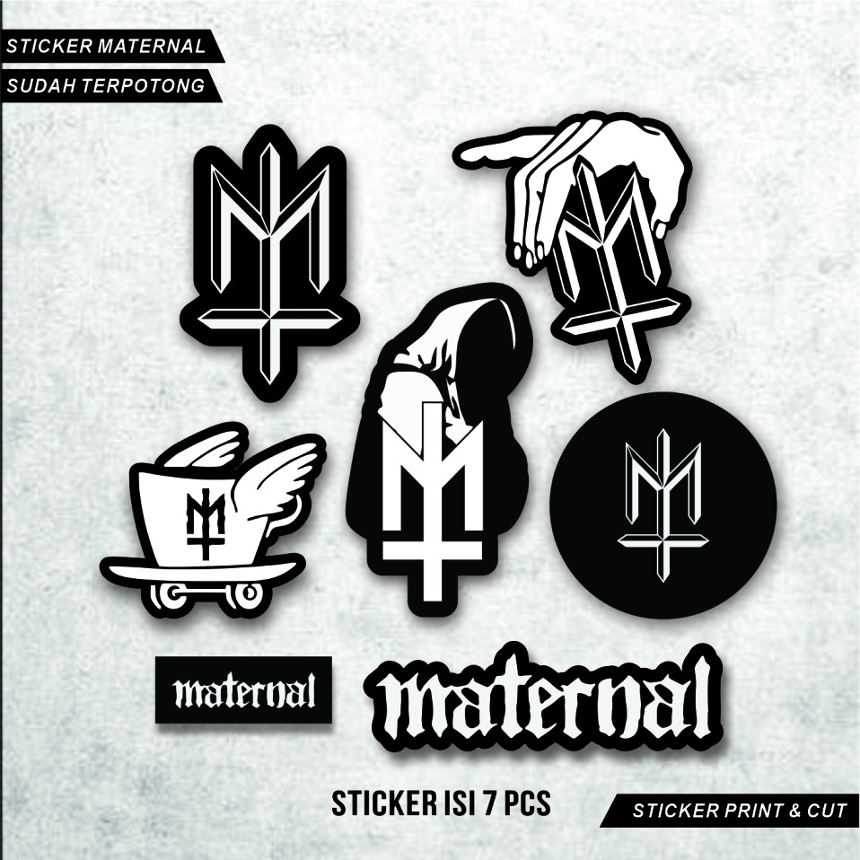 Jual Stiker Brand Maternal Disaster Set Shopee Indonesia