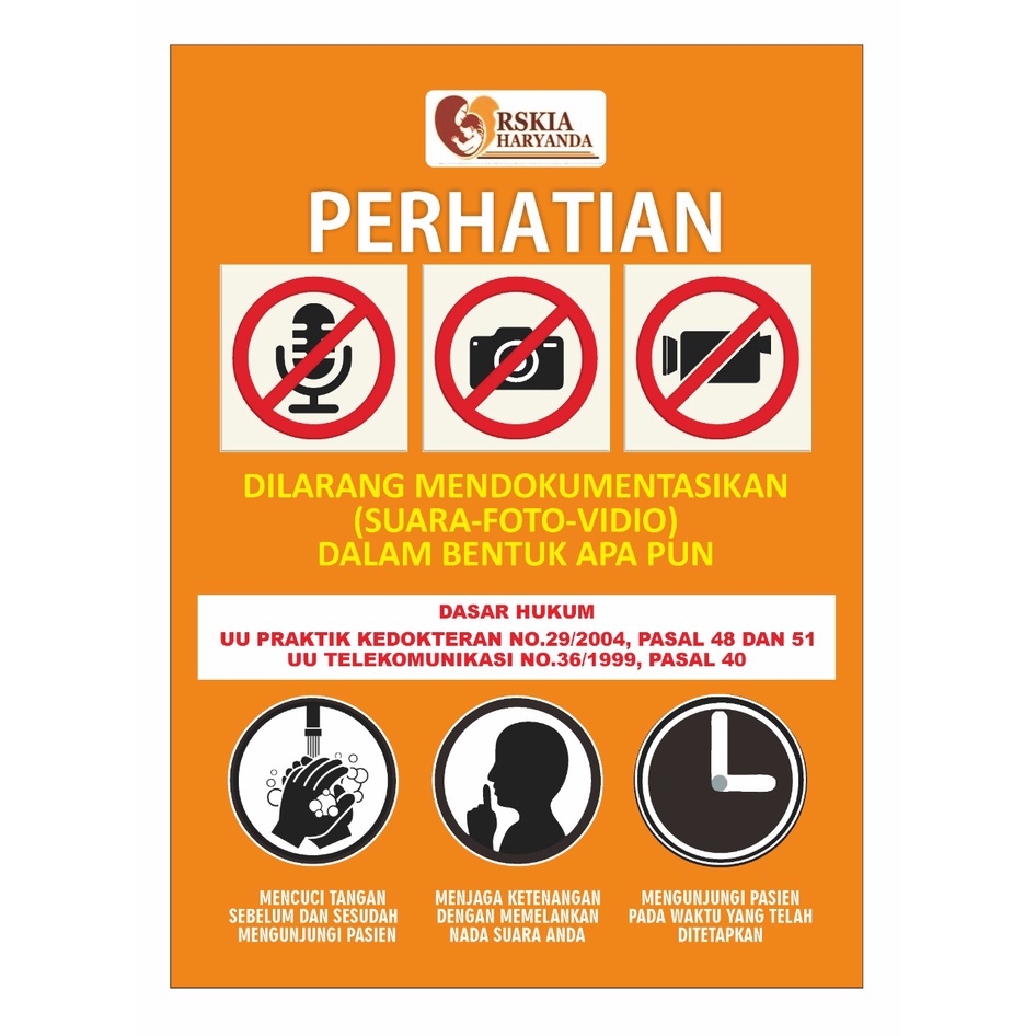 Jual Stiker Dilarang Mengambil Gambar | Shopee Indonesia