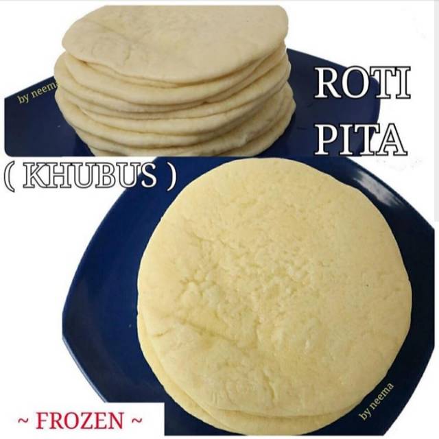 Jual ISI 10 | ROTI PITA (KHUBUS) FROZEN FOOD MAKANAN BASAH TINGGAL ...