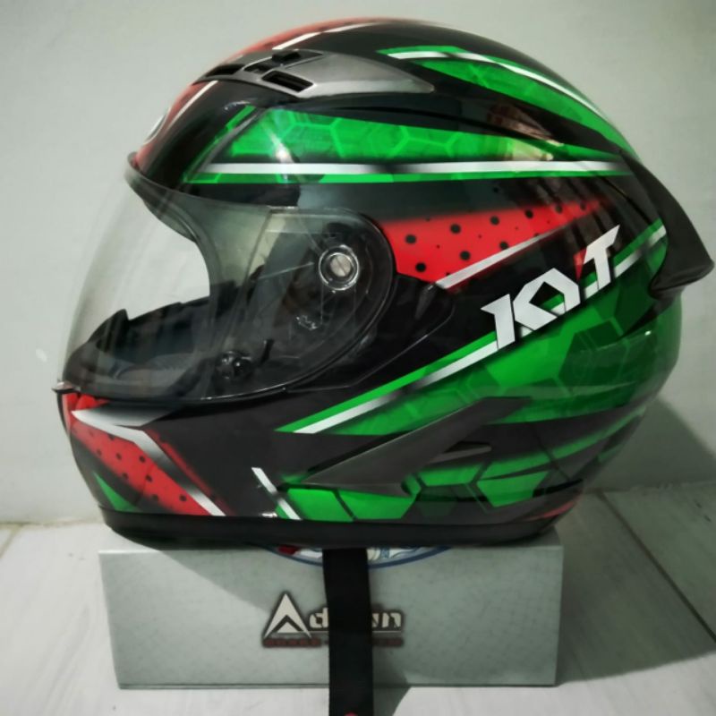 Jual Full Face Helm KYT Falcon 2 Shopee Indonesia