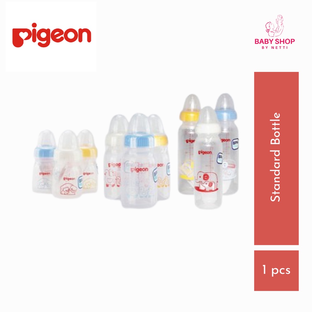 Jual Pigeon Standard Bottle 50ml - 120ml - 240ml / Botol Susu PIGEON 50 ...