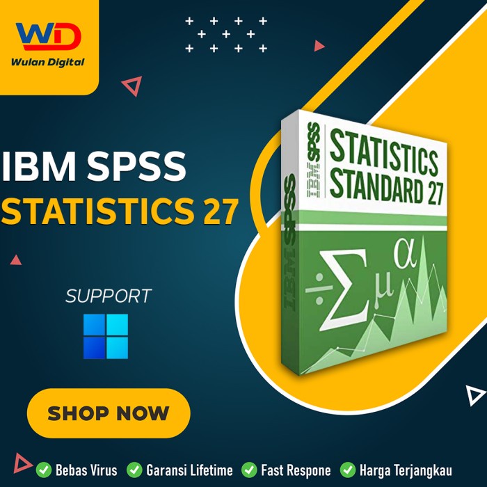 Jual Software Statistics: Spss 26 Full Version Lifetime [Win & Mac ...