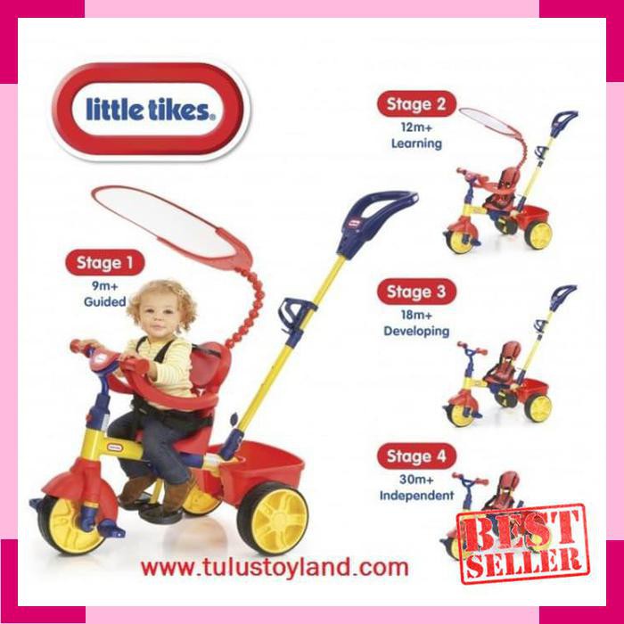 little tikes 4 in 1 trike primary