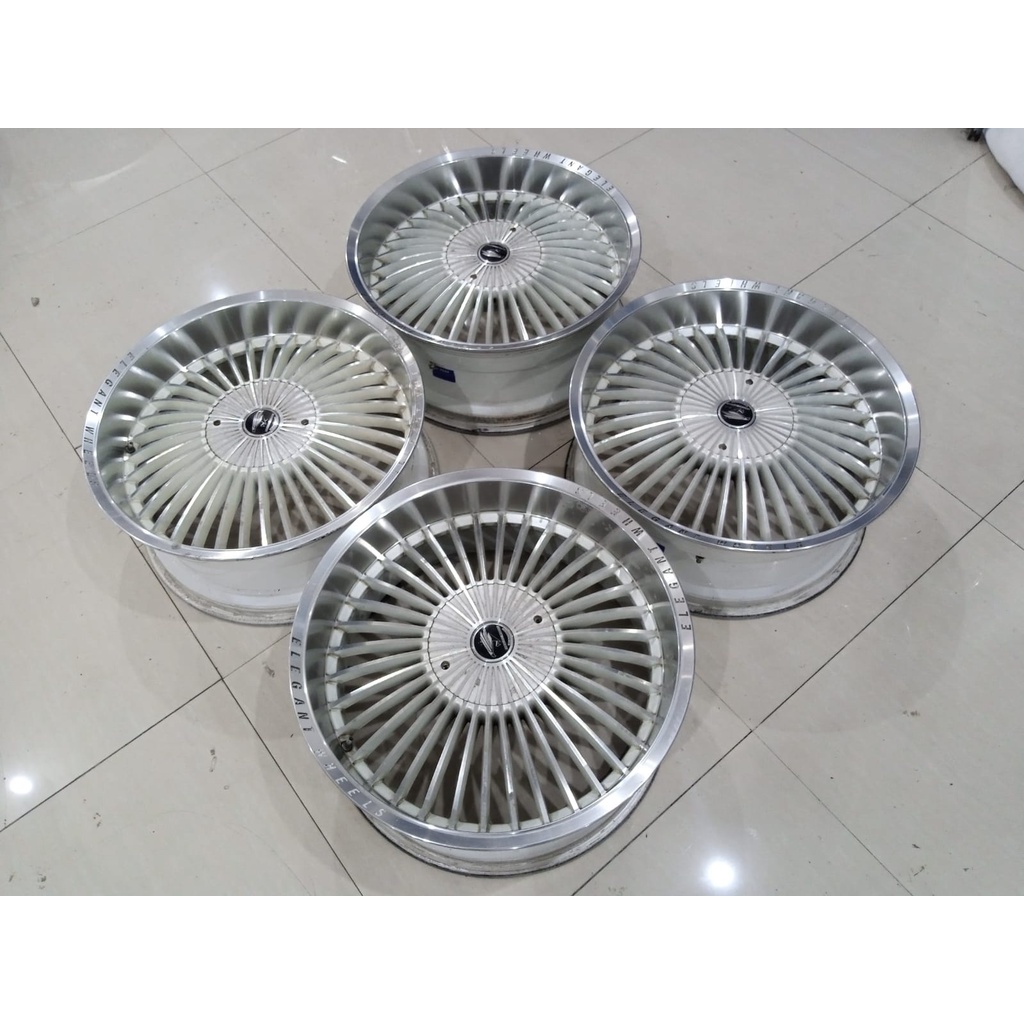 Jual velg seken bekas racing ring 20x9 lubang 6x139 seken bekas white ...