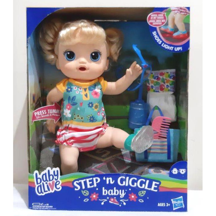 baby alive step and giggle