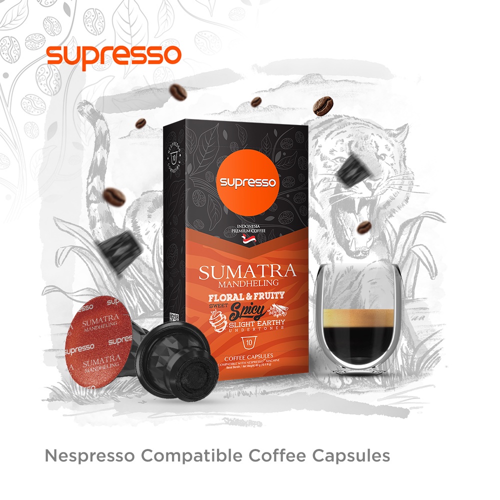 Jual Supresso Sumatra Mandheling Coffee Capsules / Kopi Kapsul ...