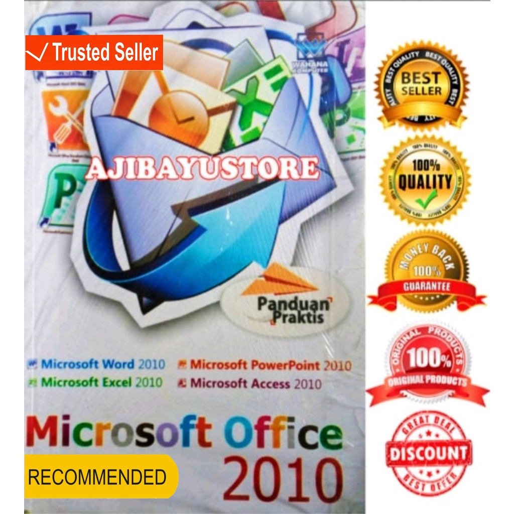 Jual BUKU PANDUAN PRAKTIS MICROSOFT OFFICE 2010 Wahana Komputer ANDI ...