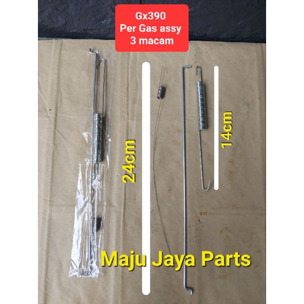 Jual Gx390 spring gass Governor/Per Gas assy( 3 macam)/kawat Gas engine ...