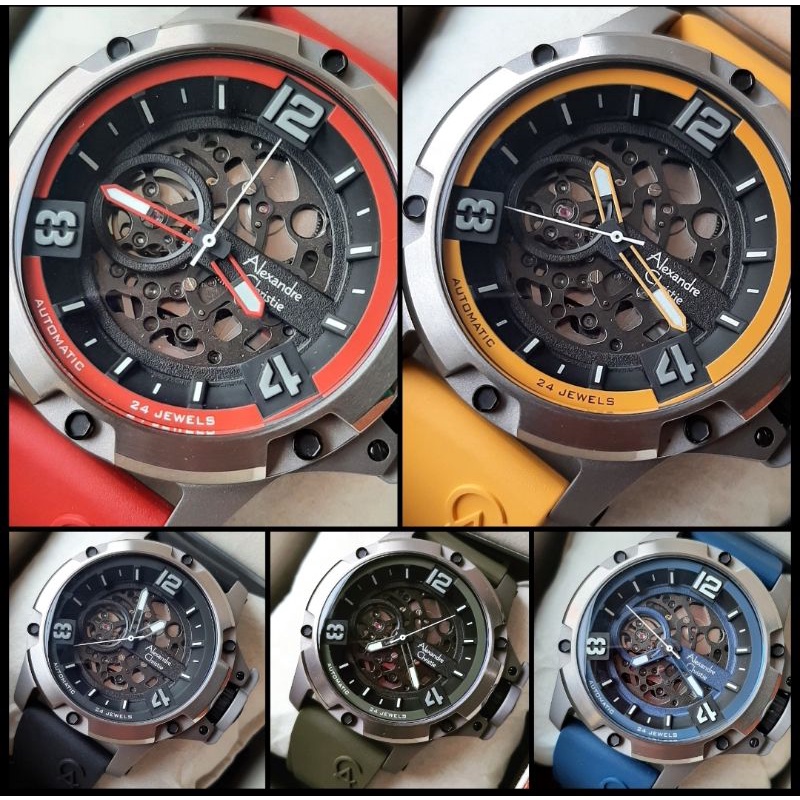 Jual Jam Tangan Automatic Titanium Skeleton Limited Edition | Shopee ...