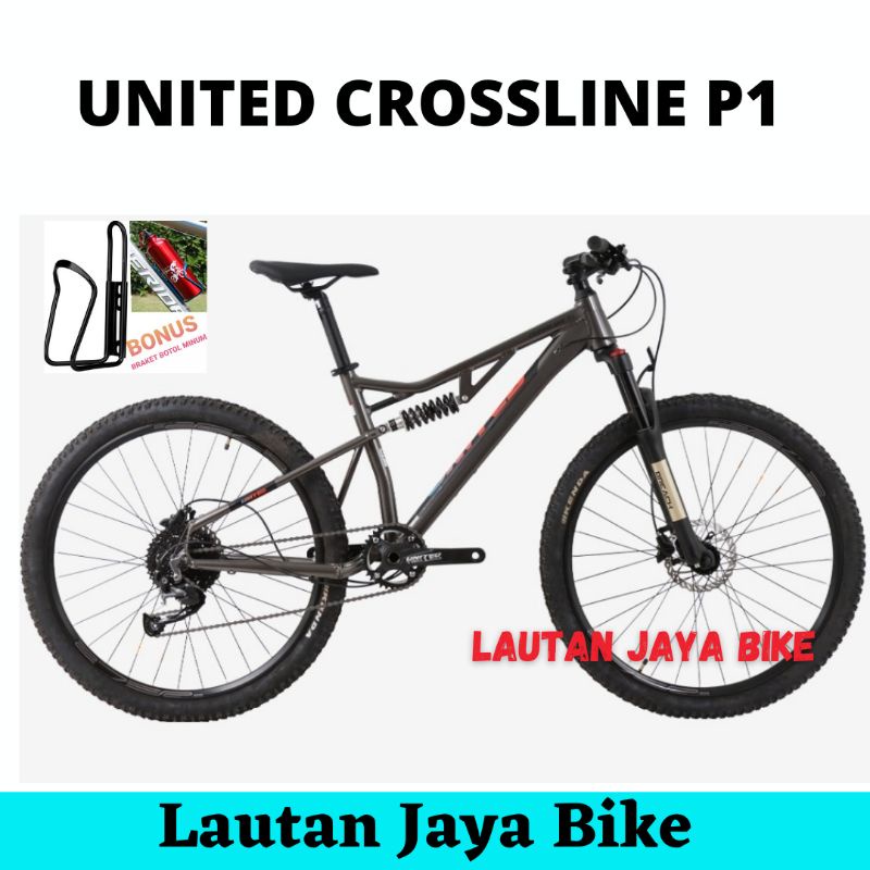 Jual SEPEDA MTB 27.5 FULSUS UNITED CROSSLINE P1 NEW | Shopee Indonesia