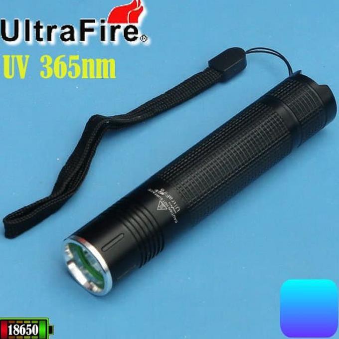 Jual Senter Uv Focus 365Nm Ultrafire Hpl 3W Ultraviolet Led Cek Uang ...