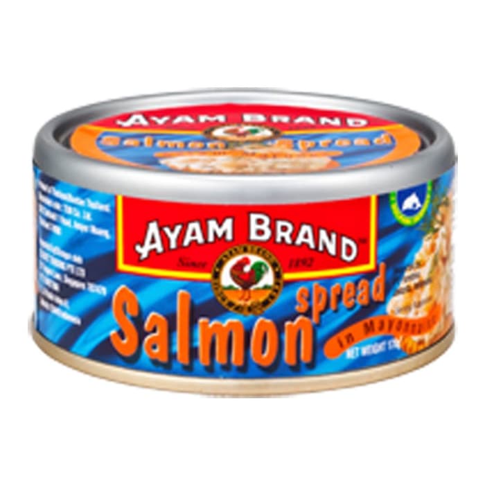 Jual AYAM BRAND SALMON SPREAD 160 GR IKAN KALENG FISH CAN MAYONAISE HALAL Shopee Indonesia