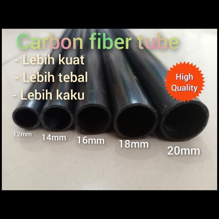 Carbon Fiber Tube (Hollow) 14mm X 12mm X 1000mm At ₹ 2300/meter | Carbon Fiber Tubes In Bengaluru | ID: 2856817336648 - View #3