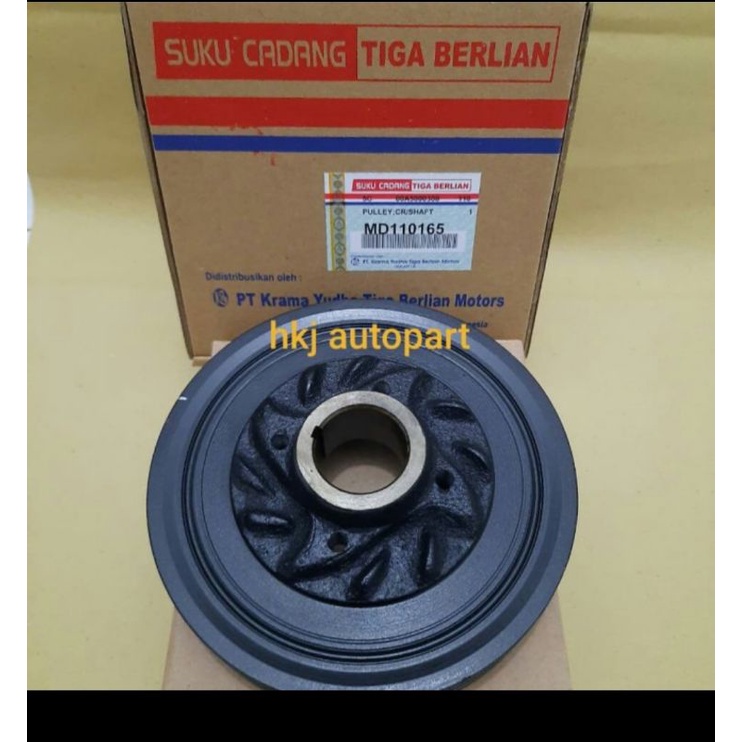 Jual poli puli ker as pulley kruk krek as damper pulley crankshaft ...