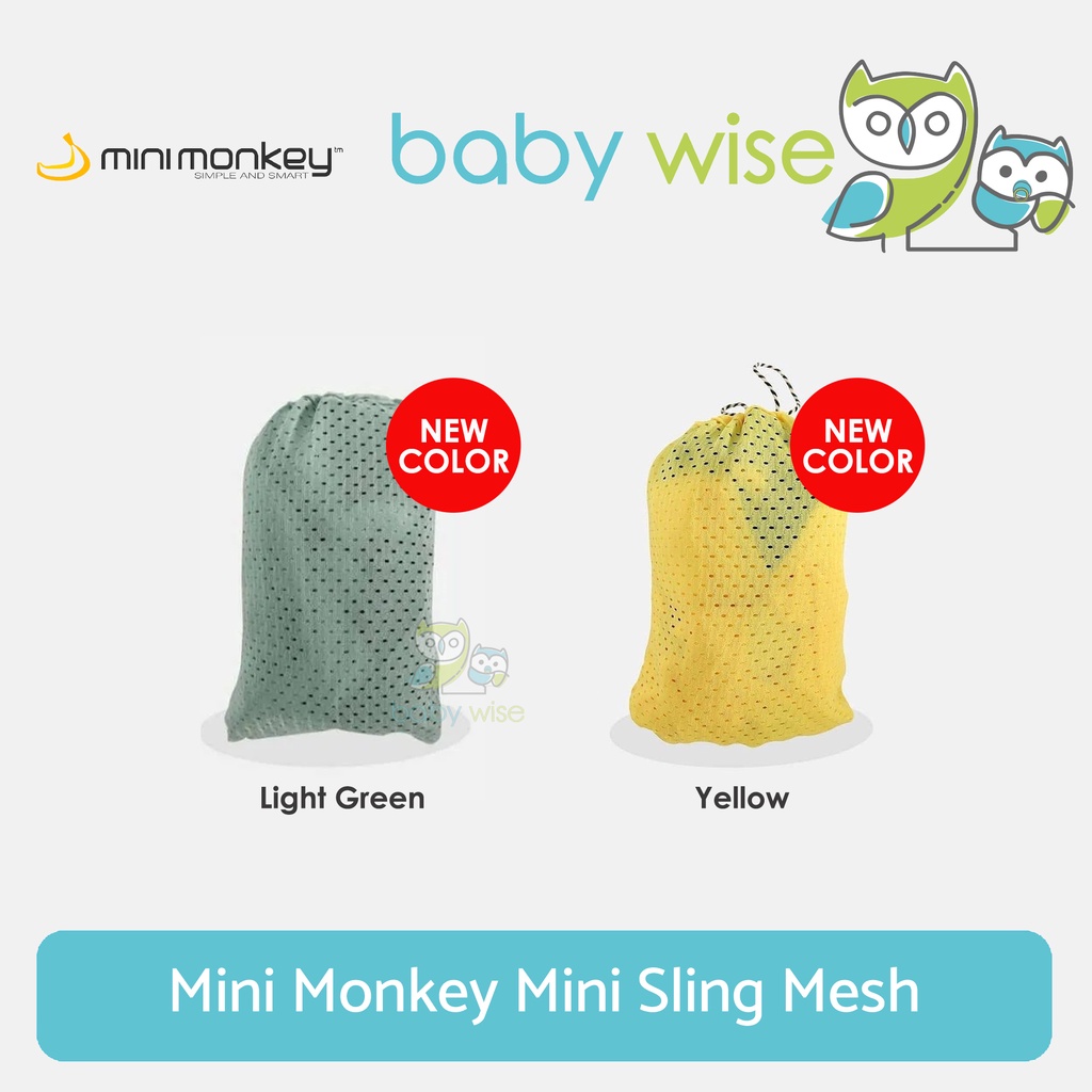 Jual Mini Monkey Mini Sling Mesh - Gendongan Bayi | Shopee Indonesia