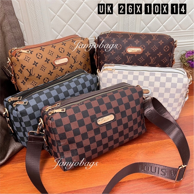 Tas Selempang LV Mosais I Sling Bag Wanita I Tas Batam Wanita