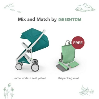 Harga stroller greentom classic sale