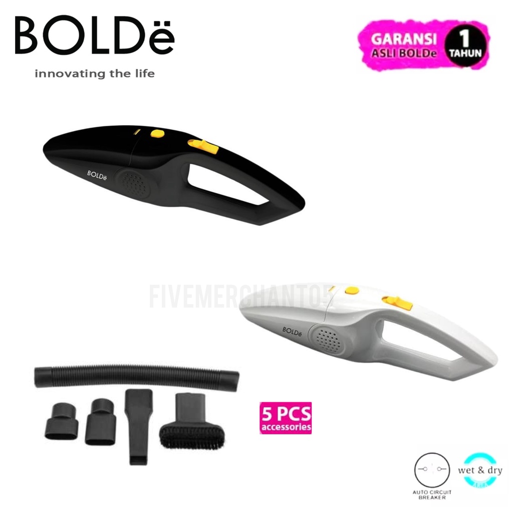 Jual Vacuum Clenaer Bolde Oto Hoover Penyedot Debu Mobil Vacum Portable