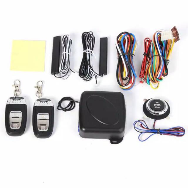 Jual keyless mobil remote keyless entry push start stop engine remote ...