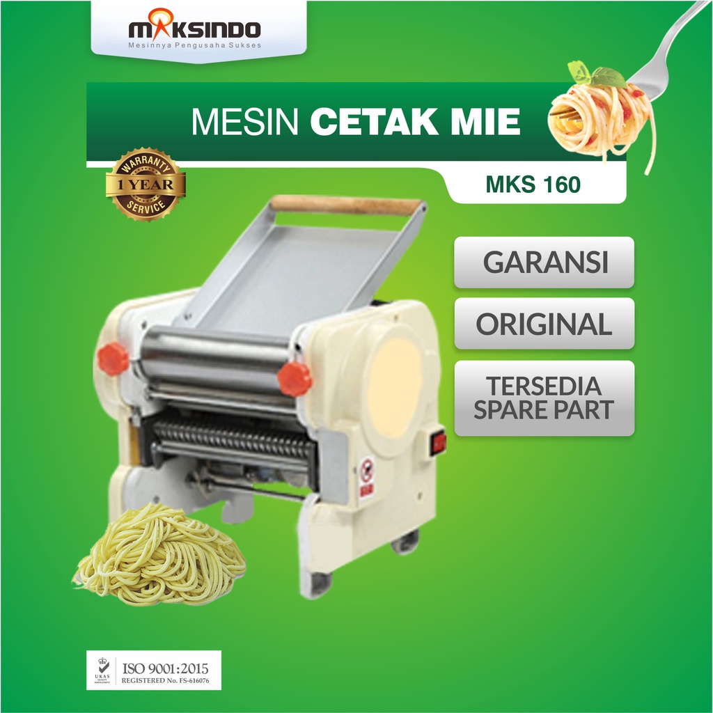 Jual Mesin Cetak Mie MKS-160 Maksindo | Shopee Ind…
