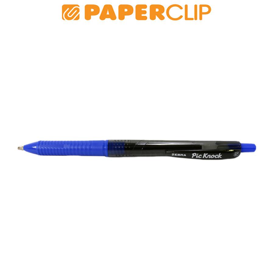 BALLPOINT ZEBRA PICKNOCK 07 ISI 6 BLUE (2)