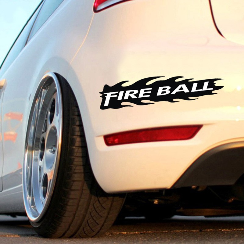 Jual stiker sticker mobil fire ball | Shopee Indonesia