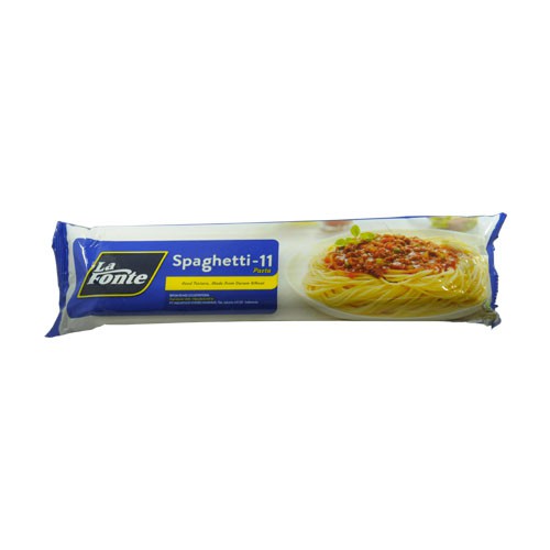 Jual LA FONTE PASTA SPAGHETTI 450GR Shopee Indonesia