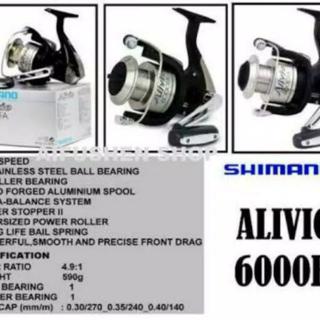 Reel Pancing Shimano Alivio 6000 FA