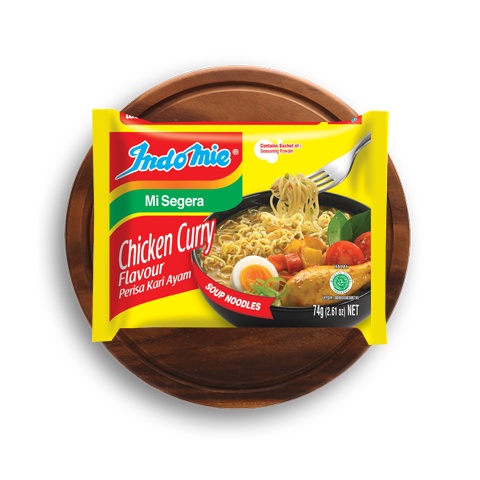 Jual MIE INSTAN INDOMIE KARI AYAM 72 GRAM MI INSTAN | Shopee Indonesia