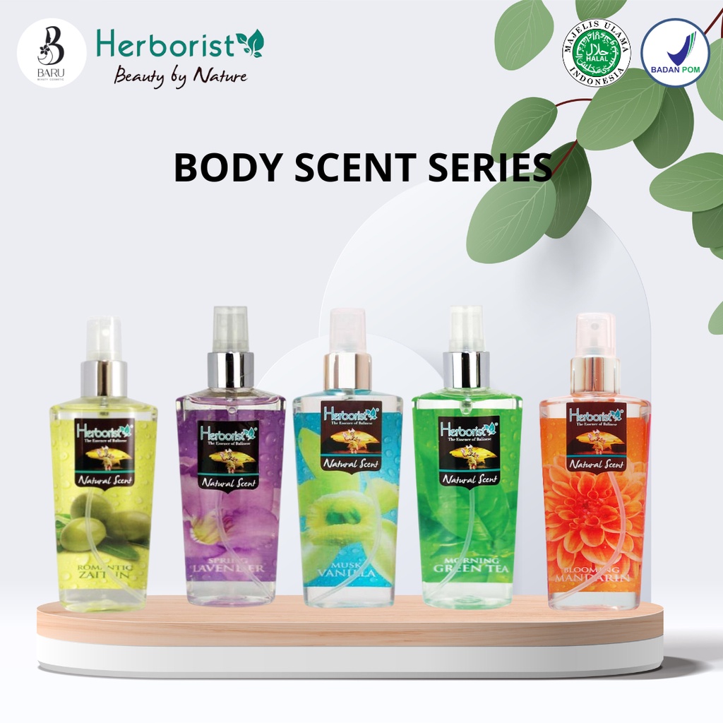 Jual HERBORIST Natural Body Scent Parfum Series Parfum Tubuh